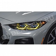 Желтые ангельские глазки для BMW 4 G22, G23